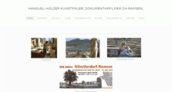Desktop Screenshot of holzerart.ch
